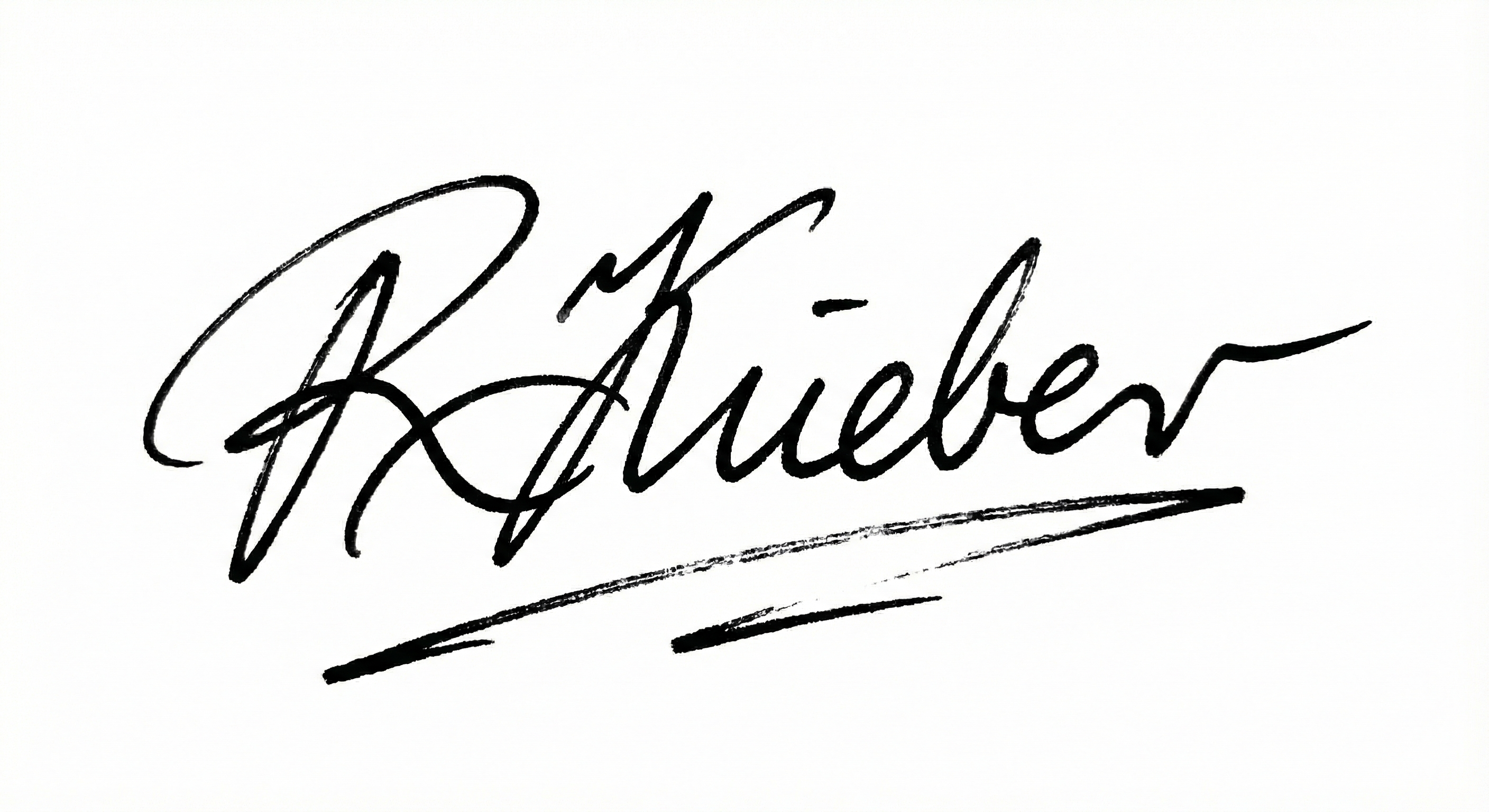 Kieber Unterschrift